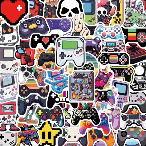 Amazon.com: Video Game Stickers.